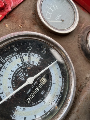 1110164-32 Massey Ferguson 175 MultiPower 1971 front loader implement