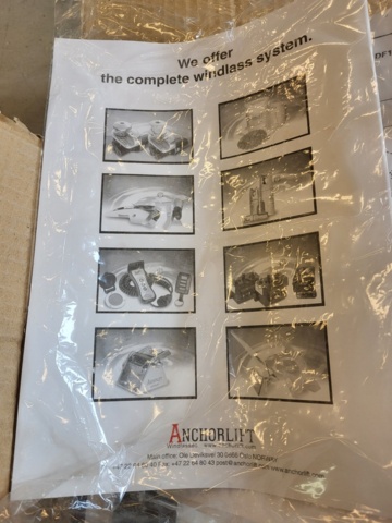 1099281-6 Anchorlift windlass 90503 Solenoid 12v 500-1500w