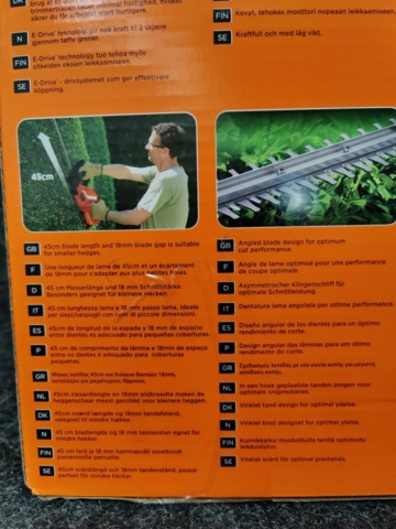 1088359-4 Hedge trimmer Black & Decker GTC1845L20-QW 18V
