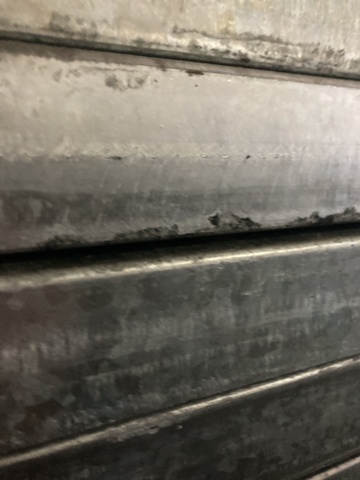 1091190-7 Lot with defective steel profiles 50x50x2750 mm