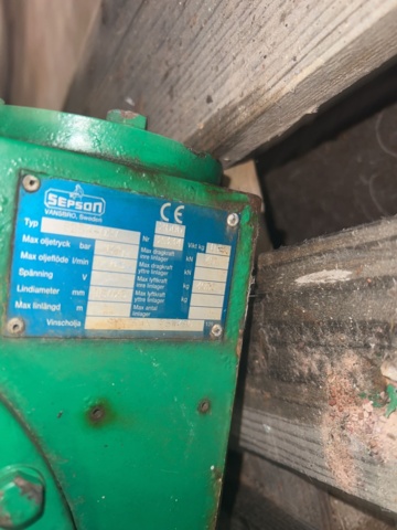 899202-4 Hydraulic Winch sepson 6254-027