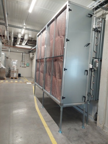 1110726-15 Complete compressor system Elgi with tank