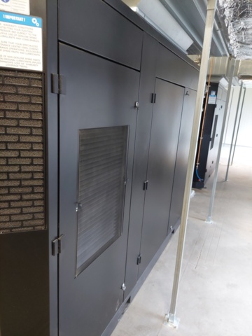 1110726-19 Complete compressor system Elgi with tank