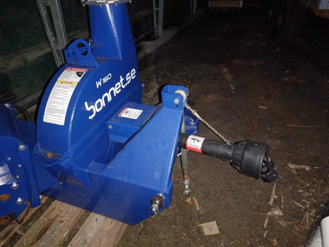 1000026-2 Wood chipper Bonnet W160 / Brawn160