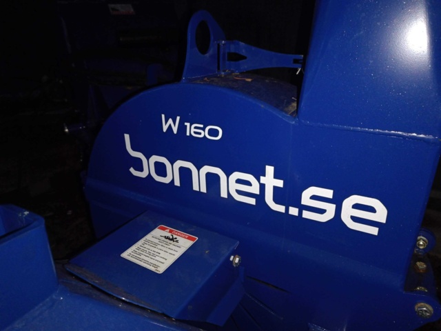 1000026-3 Wood chipper Bonnet W160 / Brawn160