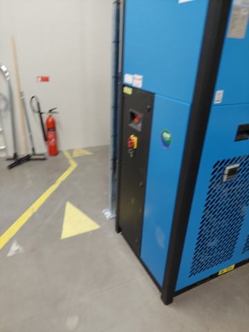 1110726-39 Complete compressor system Elgi with tank