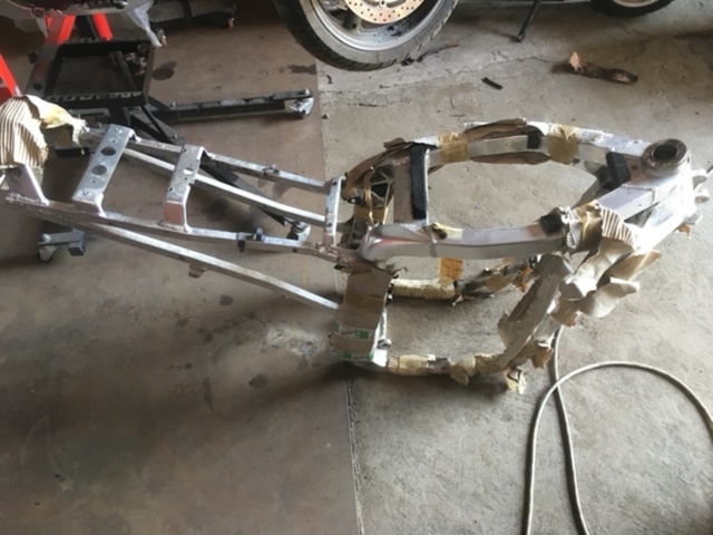 1107859-14 Motorcycle suzuki 1100R -91 renovation object with lots of accessories