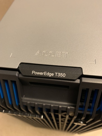 993382-3 Server computer Dell EMC PowerEdge T350 32GB RAM + 4x480GB SSD + 1x600W PSU