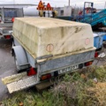 1111576-3 Trailer HEBY TRAILER 75 18 (Flatbed - Cargo box - Canopy)