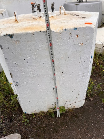 1111588-4 Concrete foundation for flagpole 4 pcs