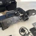 1071661-4 Film camera Panasonic AG-HPX500 Camcorder W/Canon 16X K with various accessories