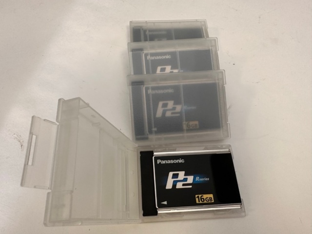 1071661-11 Film camera Panasonic AG-HPX500 Camcorder W/Canon 16X K with various accessories