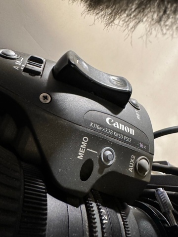 1071661-13 Film camera Panasonic AG-HPX500 Camcorder W/Canon 16X K with various accessories