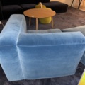 1068562-4 Velvet modular sofa, mags HAY blue
