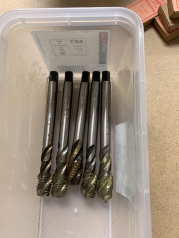 993393-1 Machine tap 5pcs Noris Salo-Rex HSS 1/2"-13 41°35-45