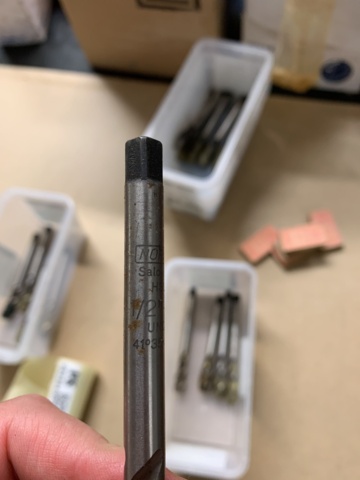 993393-2 Machine tap 5pcs Noris Salo-Rex HSS 1/2"-13 41°35-45