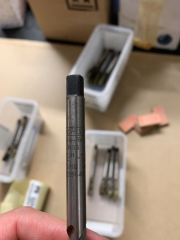 993393-3 Machine tap 5pcs Noris Salo-Rex HSS 1/2"-13 41°35-45