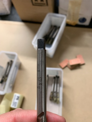 993393-4 Machine tap 5pcs Noris Salo-Rex HSS 1/2"-13 41°35-45