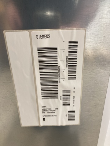 1101280-7 Integrated refrigerator Siemens KI41RAF30