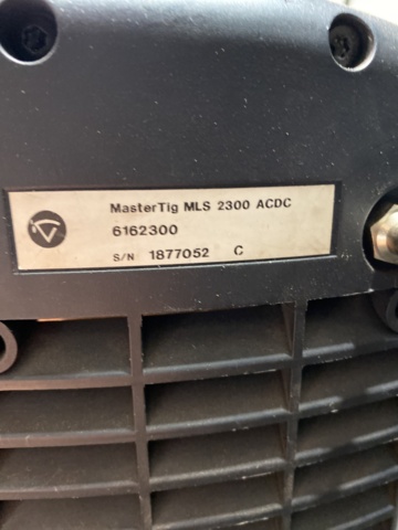 1081108-8 Tig welding Kemppi Mastertig MLS 2300 ac/dc