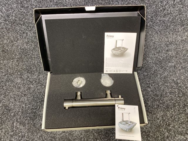 1101264-4 Shower mixer Primy Steel Pleasure 1