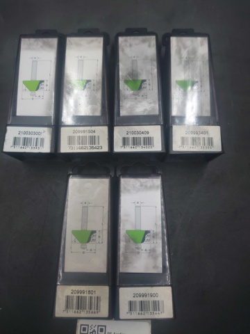 1103117-4 6 pcs Luna cutter - Shipping included