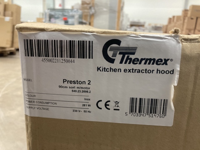1101296-6 Kitchen hood Thermex Preston 2 (Demo, used condition)