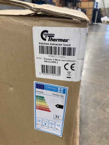 1101296-7 Kitchen hood Thermex Preston 2 (Demo, used condition)