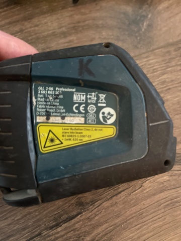 1111915-2 Bosch GLL 2-50 Cruise laser