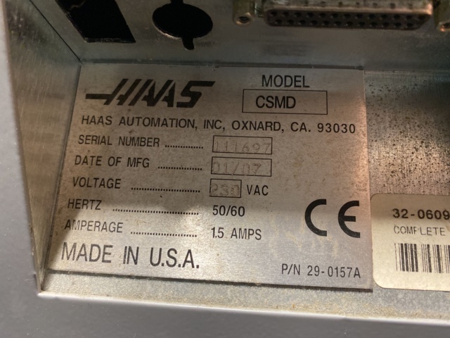 1081121-4 Programming station HAAS CSMD