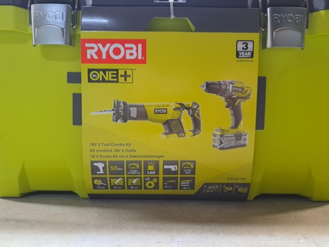 1050674-2 Screwdriver + tiger saw R18CK2-14T Kit 18v (1x4.0 Ah)