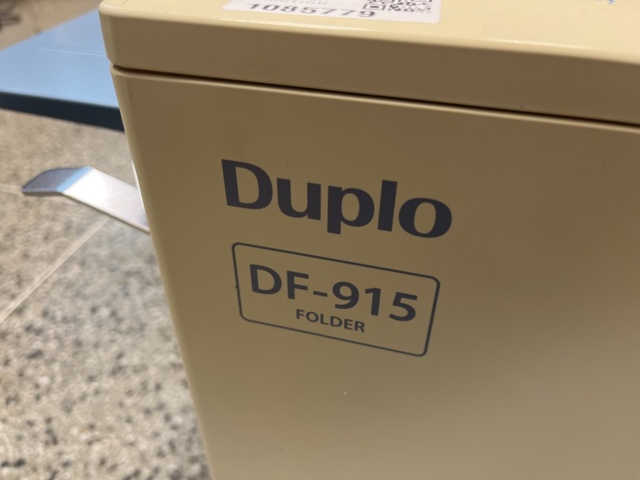 1085779-6 Folding machine Duplo DF-915