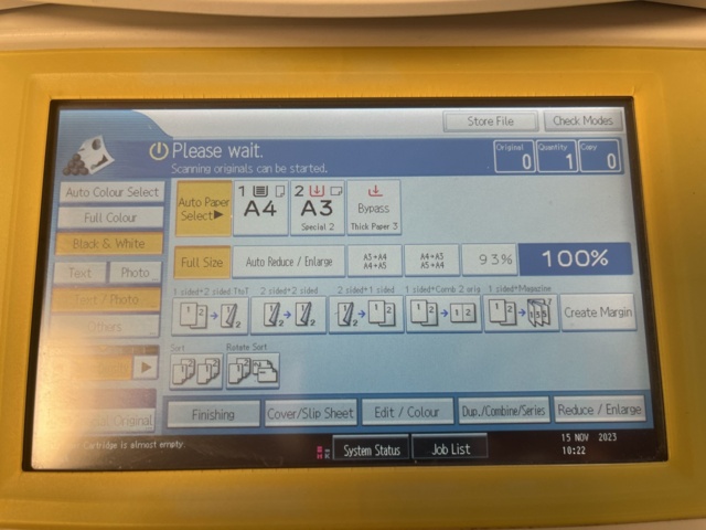 1085785-10 Printer Ricoh Aficio MP C2050