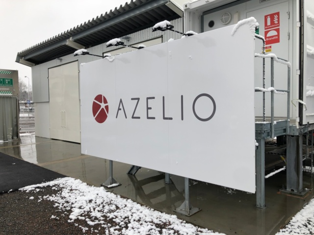 1035282-2 Sign with lighting, 2x4 meters