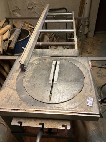 1061721-4 Table saw / adjustment saw