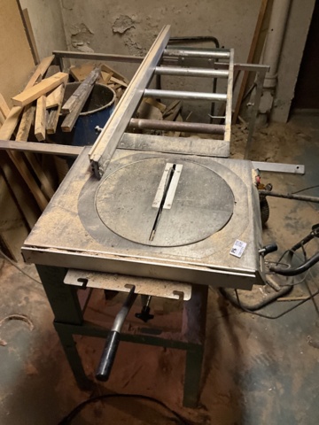 1061721-11 Table saw / adjustment saw