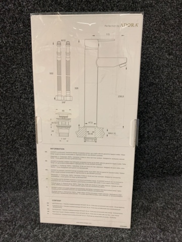 1084587-4 Washbasin mixer ADORA Opus Plus High 328 mm chrome