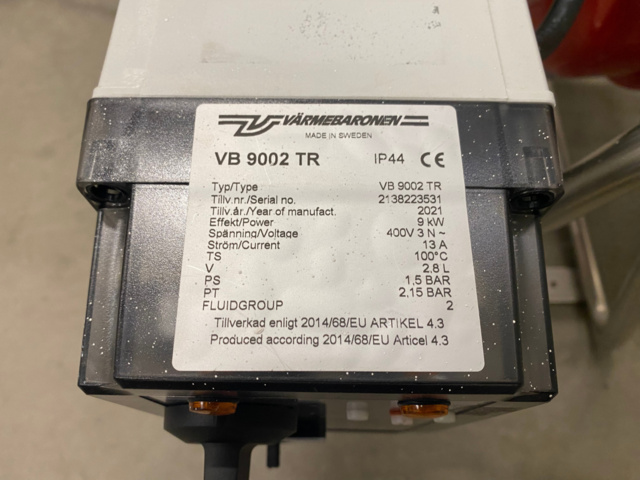 1112159-6 1 Electric portable boiler LK 9kW