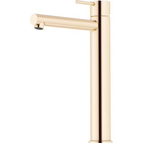 1084617-1 Tvättställsblandare Mora INXX II Sharp High Polerad Mässing