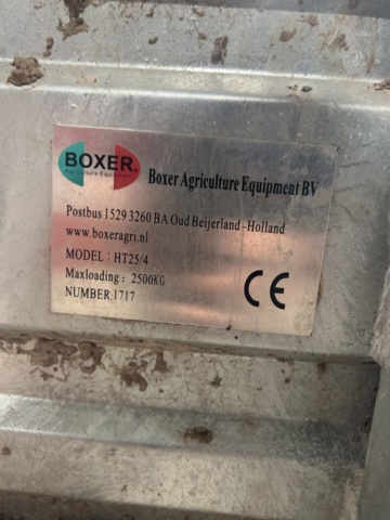 897667-6 Boxer HT25/4 Tippvagn