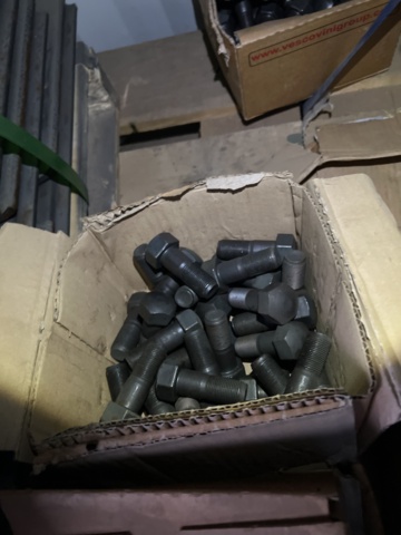 897673-20 20 foot Container volvo engine D6H -10 Caterpillar plates garbage parts