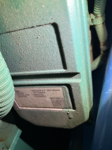 897673-28 20 foot Container volvo engine D6H -10 Caterpillar plates garbage parts