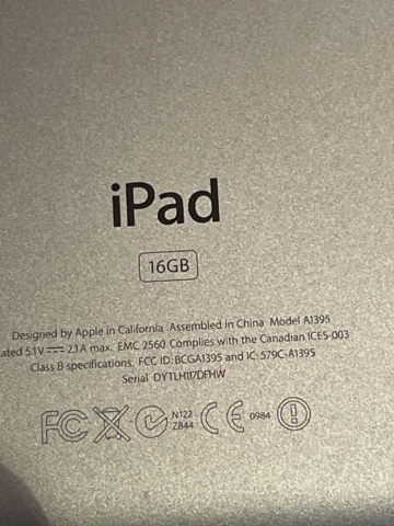 1060491-7 iPad older model