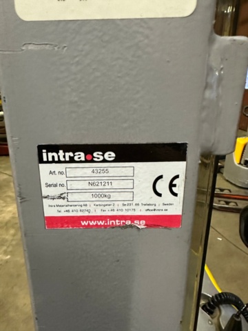 1112587-13 Handstaplare med el-lyft, Intra
