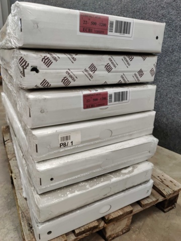 1099396-3 7 radiators Henrad Compact All In 500x1200 mm