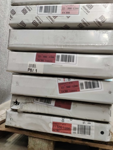 1099396-7 7 radiators Henrad Compact All In 500x1200 mm