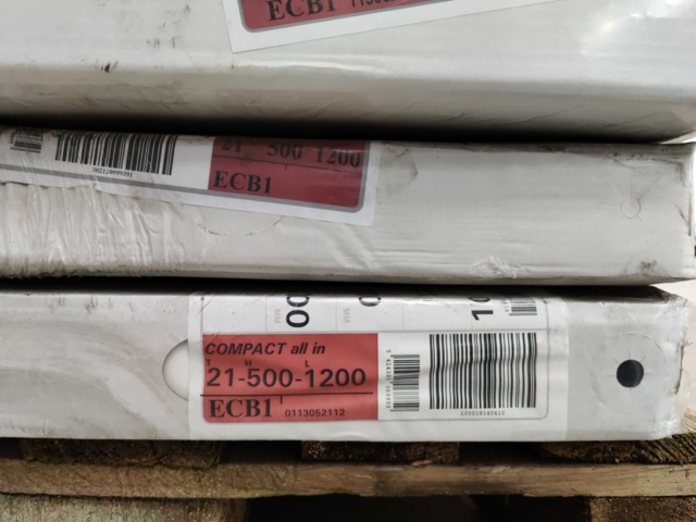 1099396-8 7 radiators Henrad Compact All In 500x1200 mm