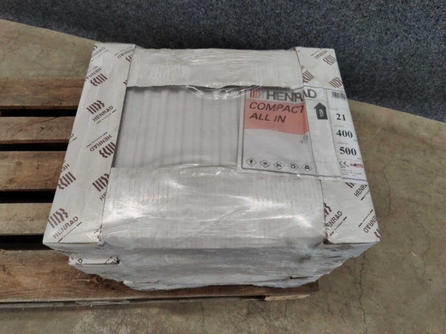 1099404-2 5 radiators Henrad Compact All In 21 400x500 mm