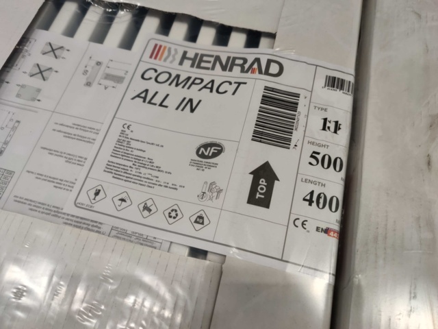 1099406-4 14 radiators Henrad Compact All In 11 500x400 mm