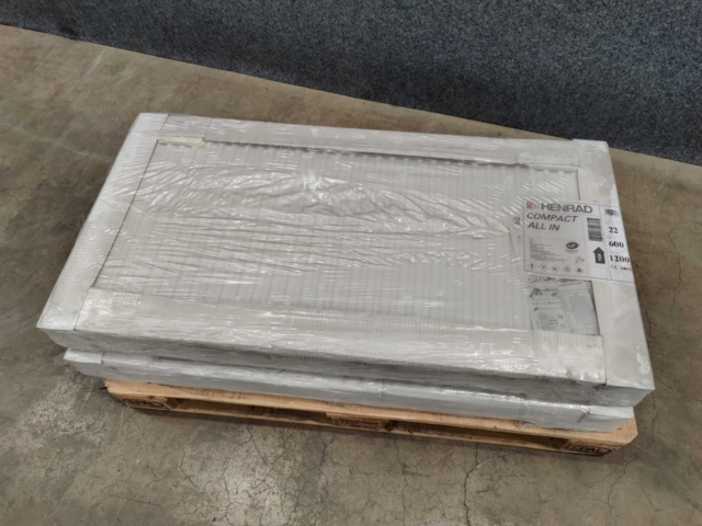 1099407-2 2 radiators Henrad Compact All In 22 600x1200 mm